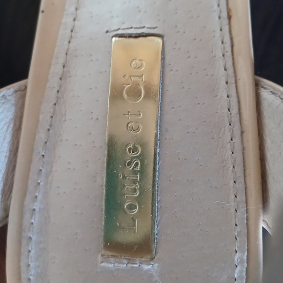 Louise et Cie Punya Beige Wedge Sandal - Picture 5 of 10